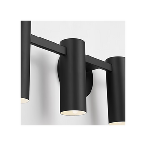 Zentro Four Light Vanity with LED Bulbs
