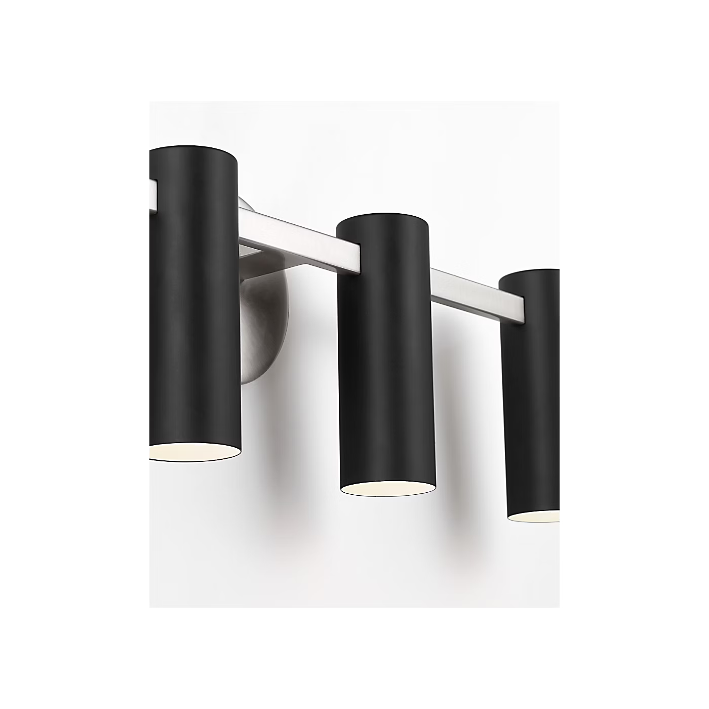 Zentro Four Light Vanity with LED Bulbs