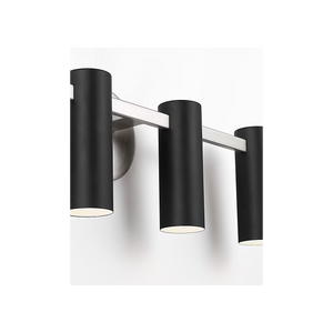 Zentro Four Light Vanity with LED Bulbs
