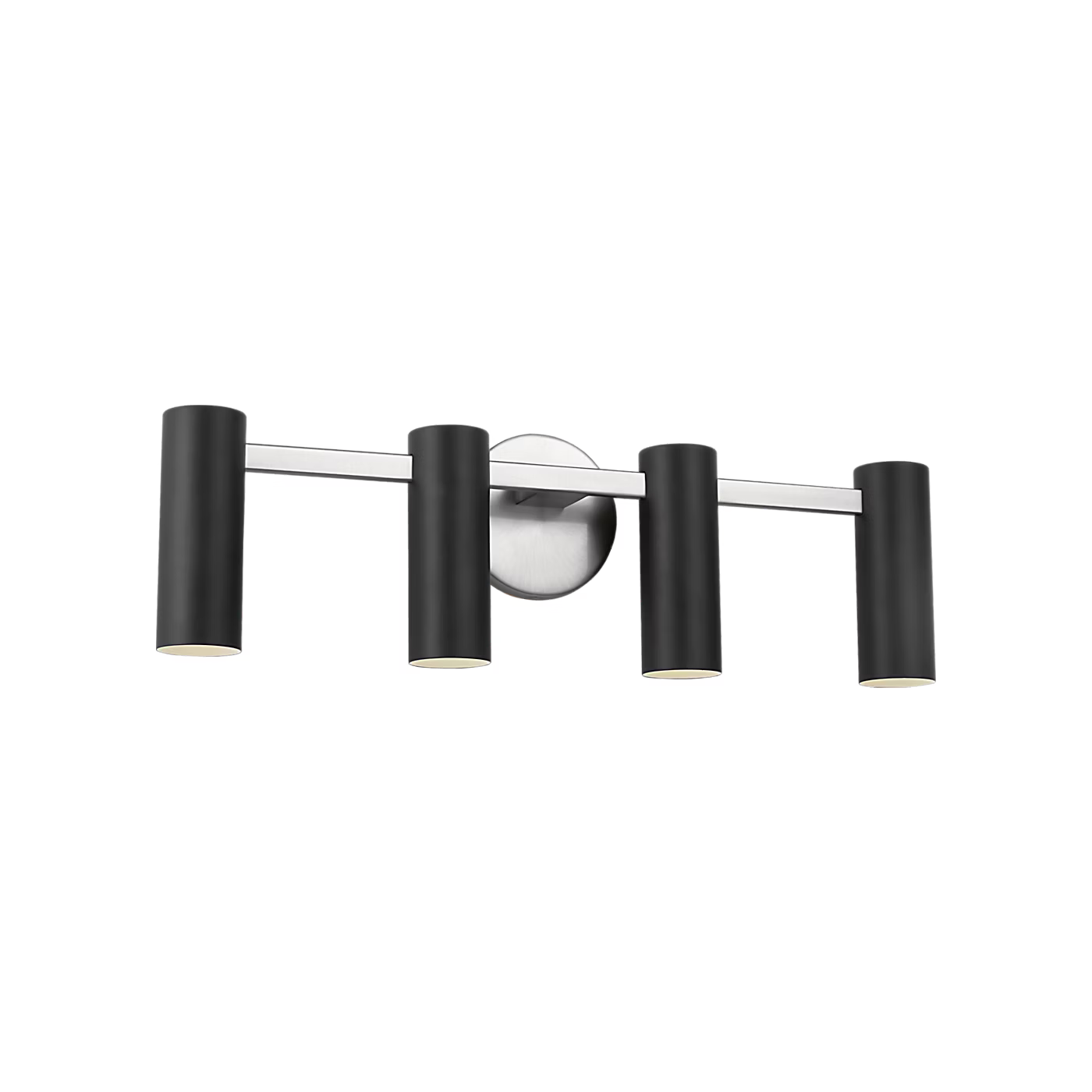Zentro Four Light Vanity with LED Bulbs