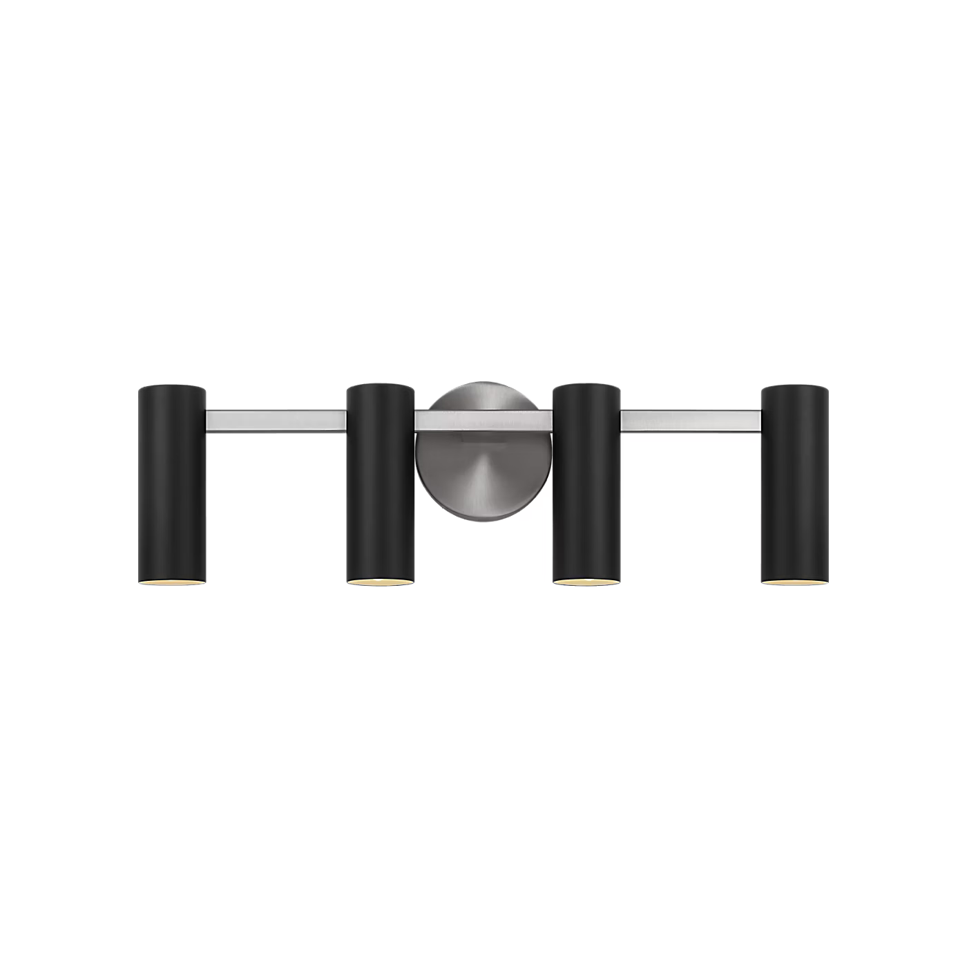 Zentro Four Light Vanity with LED Bulbs