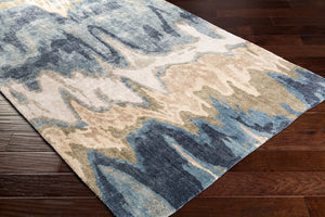Gemini Handmade Rug 2' x 3' – corner view