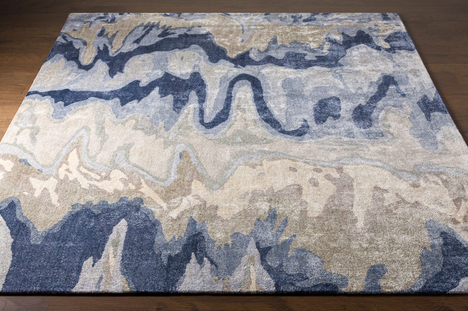 Gemini Handmade Rug 2' x 3' – front detail