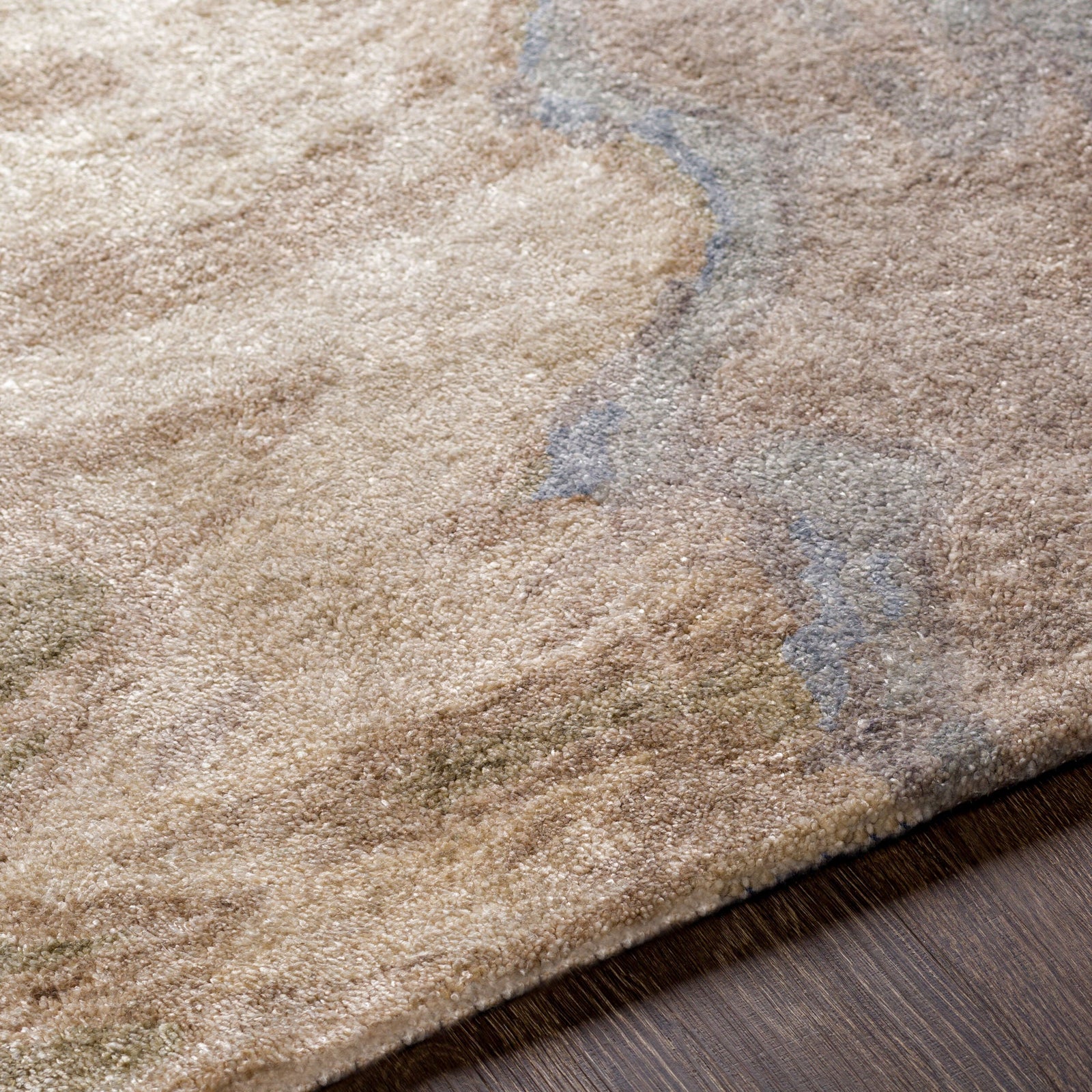 Gemini Handmade Rug 2' x 3' – texture detail