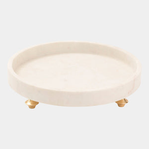 Global Views Quintessential Tray Circle (13") – front view