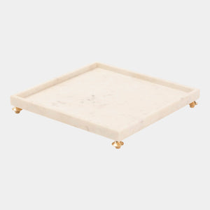 Global Views Quintessential Tray Square (16") – front view