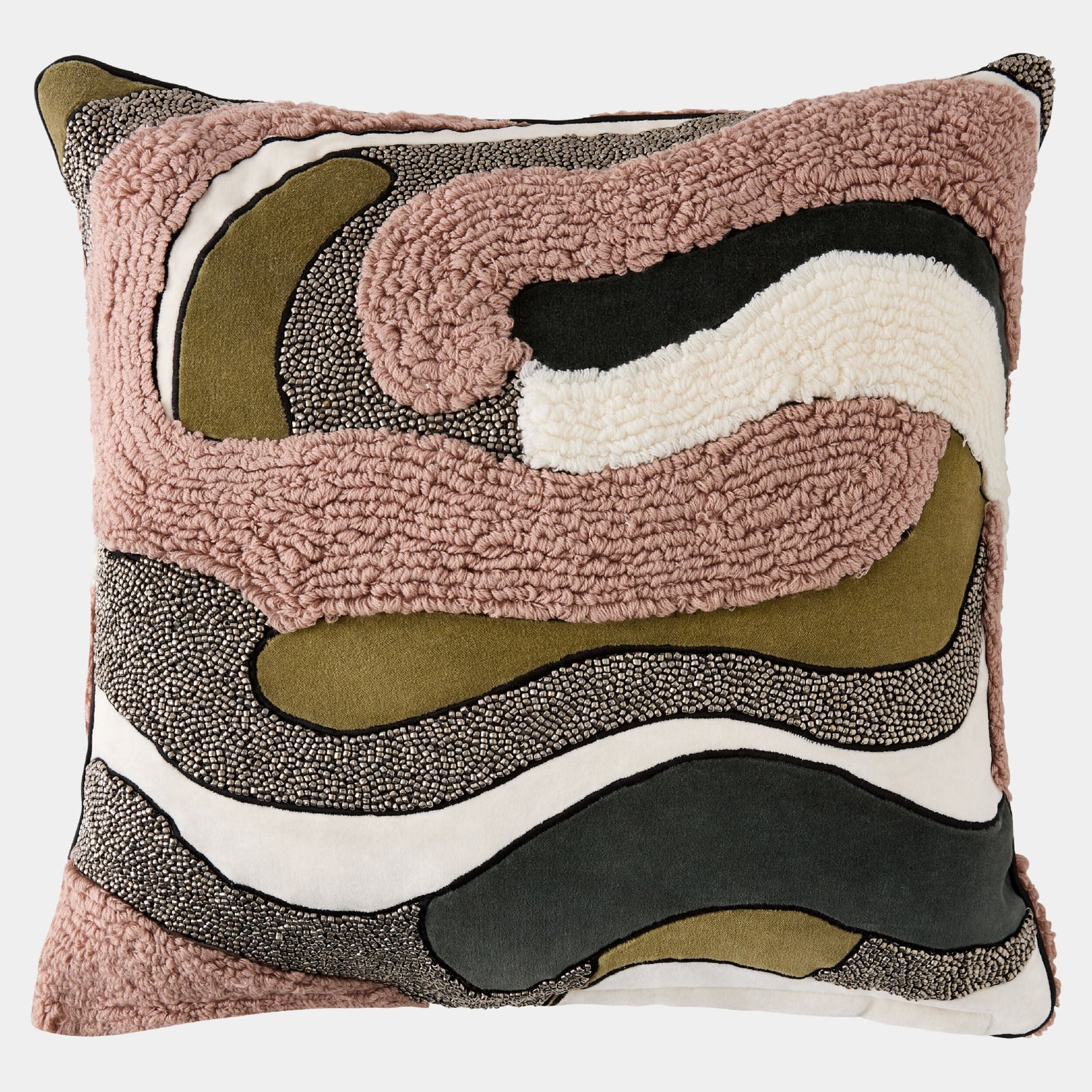 Global Views Pirouette Pillow – front view
