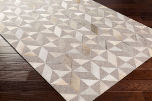 Jardin Handmade Rug 2' x 3' Cream – corner view
