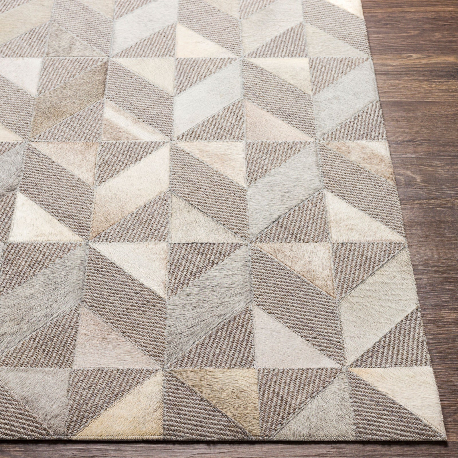 Jardin Handmade Rug 2' x 3' Cream – front detail