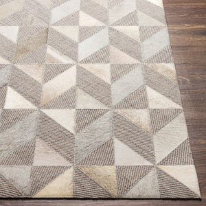 Jardin Handmade Rug 2' x 3' Cream – front detail