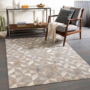Jardin Handmade Rug 2' x 3' Cream – room setting
