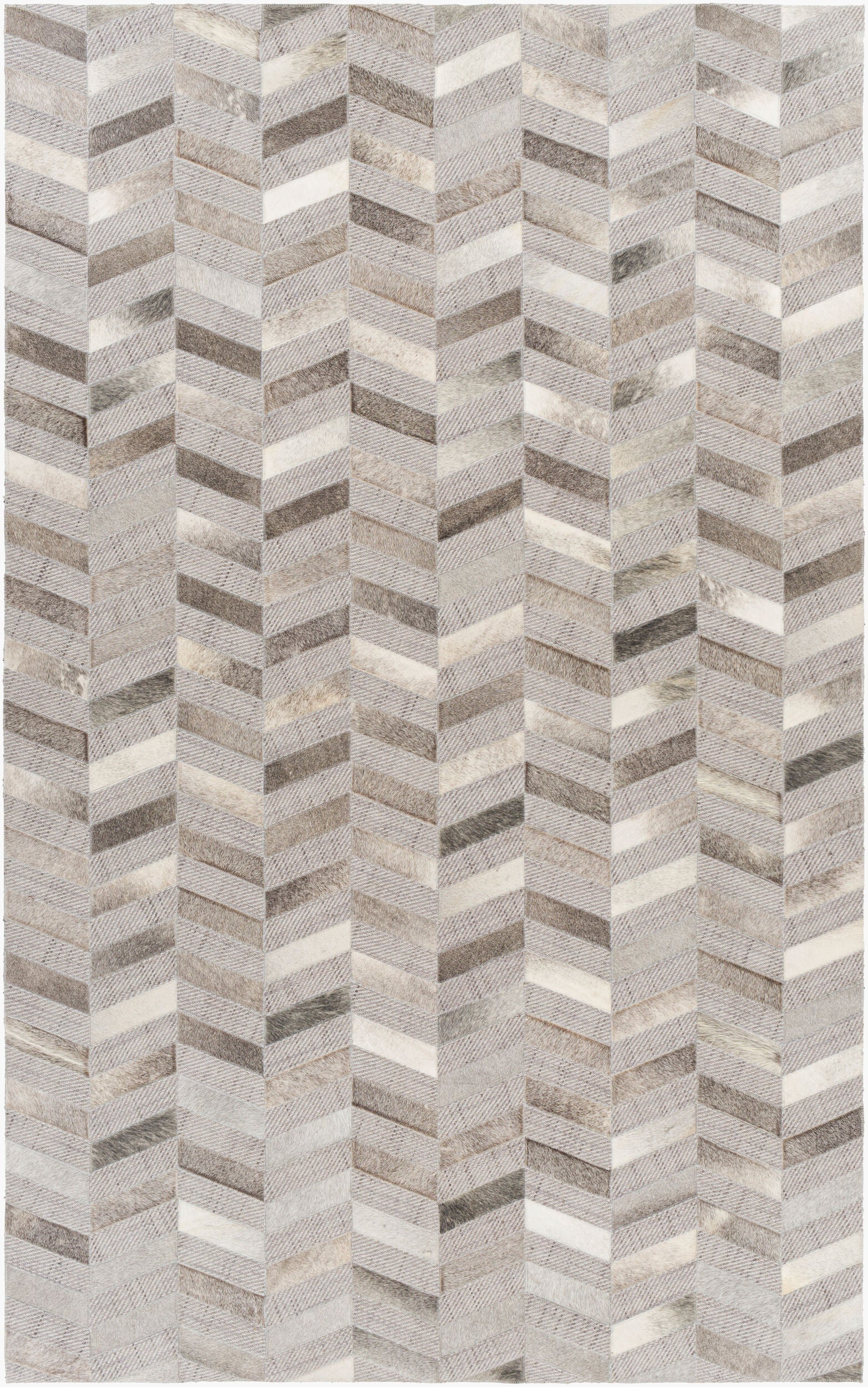 Jardin Handmade Rug 2' x 3' Gray – front view
