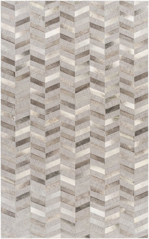 Jardin Handmade Rug 2' x 3' Gray – front view