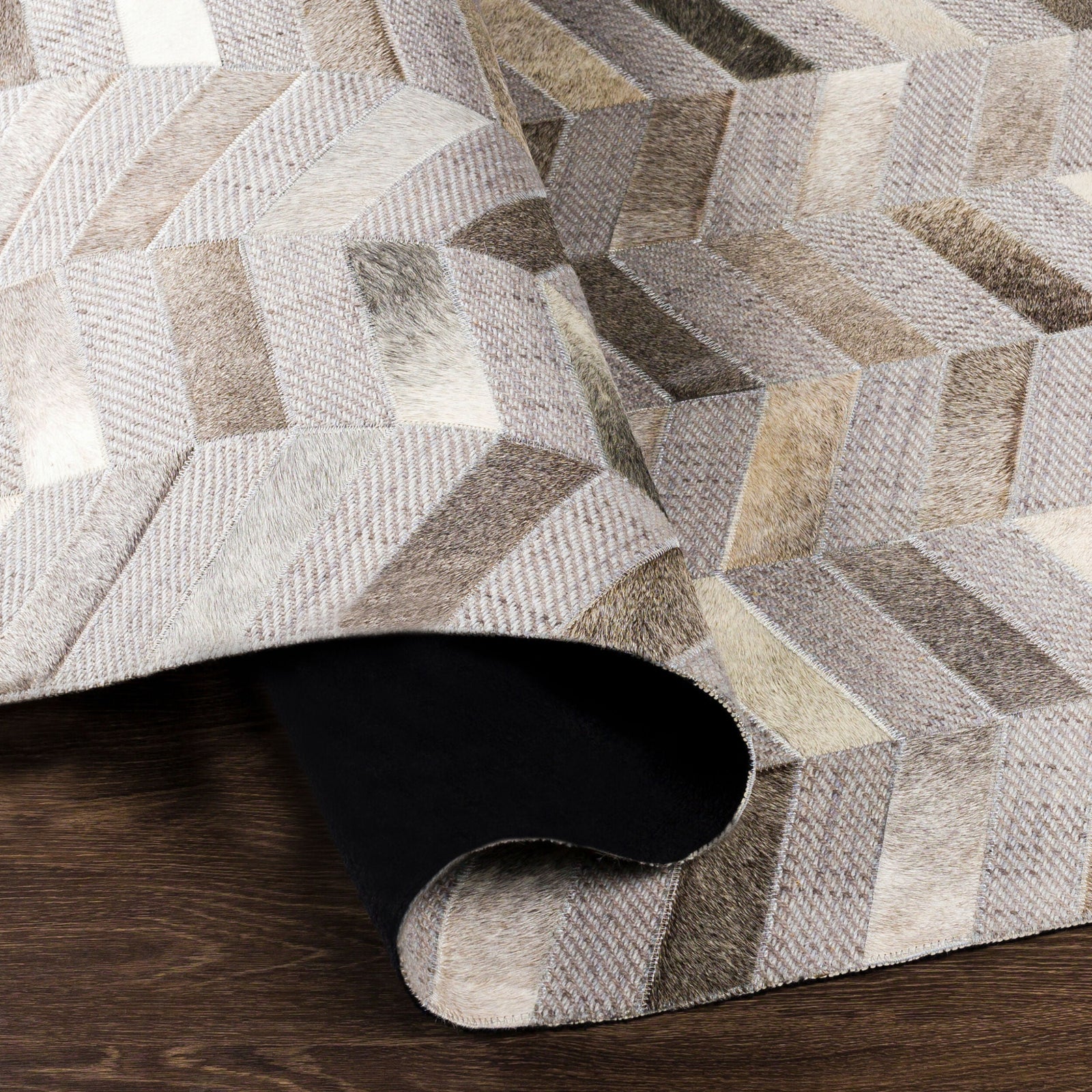 Jardin Handmade Rug 2' x 3' Gray – front view