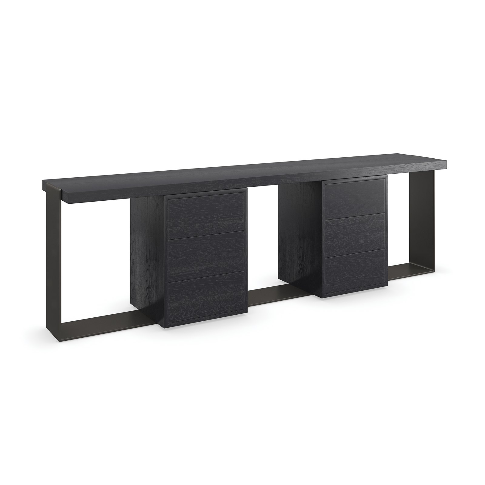Caracole Gabby Media Console – side view