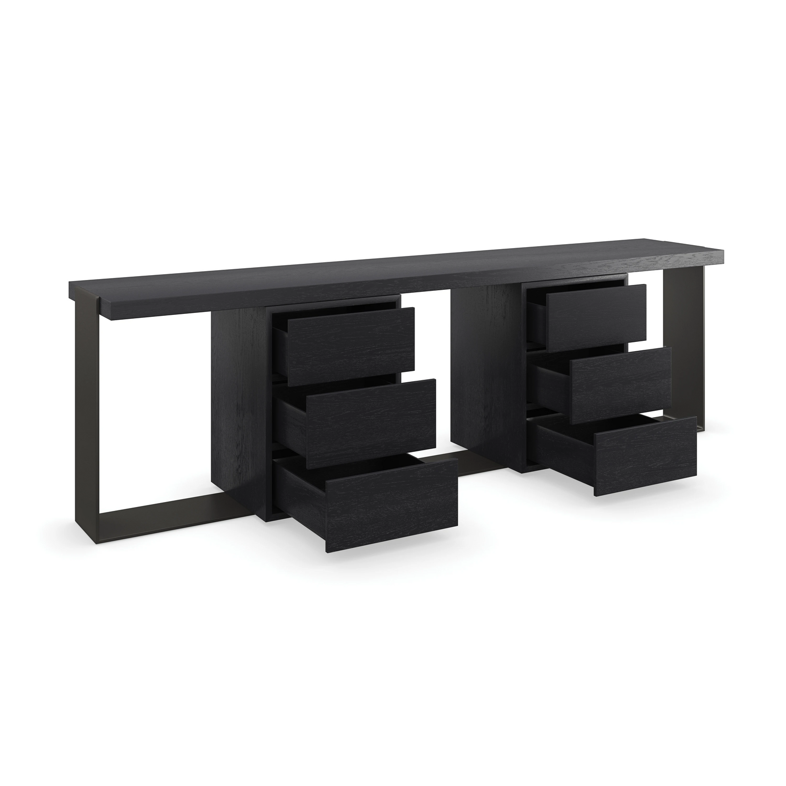 Caracole Gabby Media Console – back view