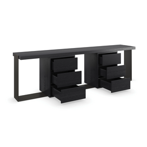 Caracole Gabby Media Console – back view