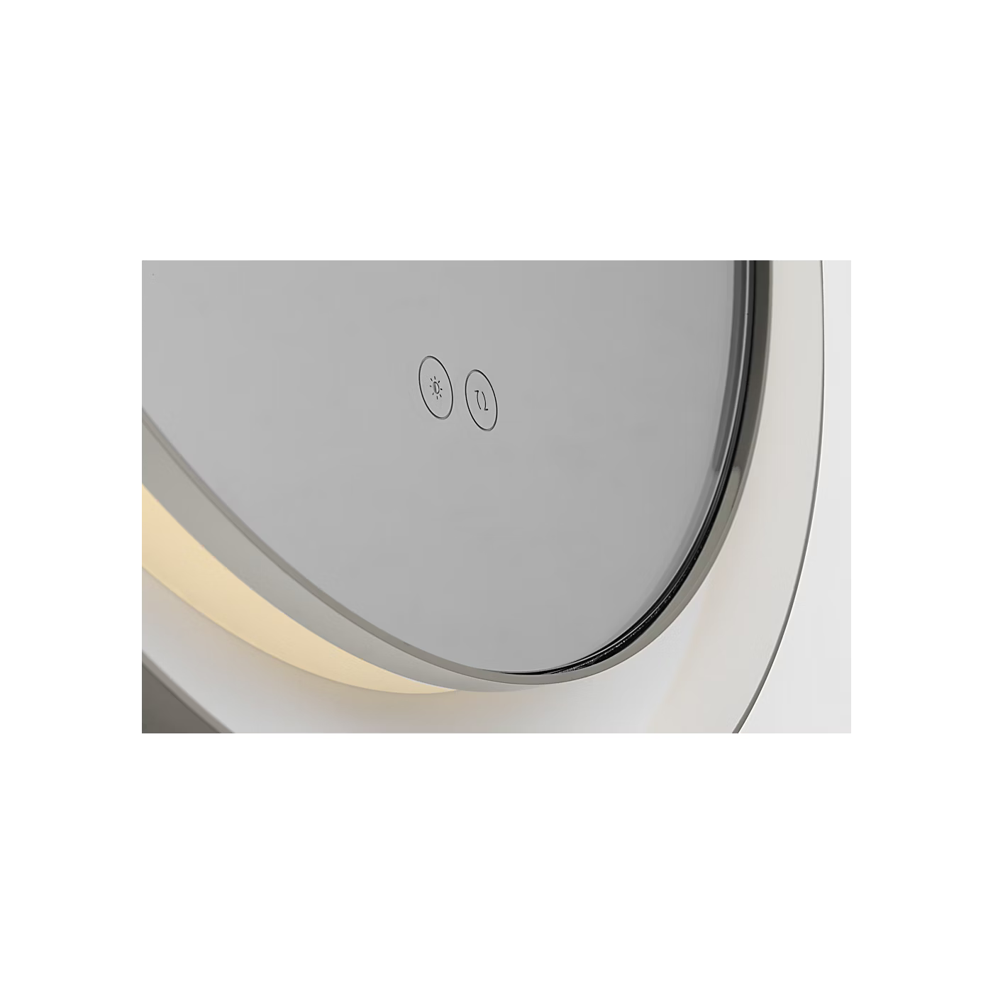 Chopin 24 Round Illuminated Mirror