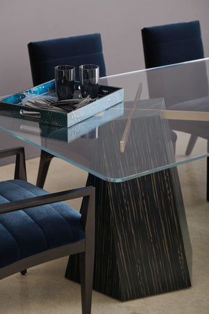 Caracole Vector Dining Table – detail