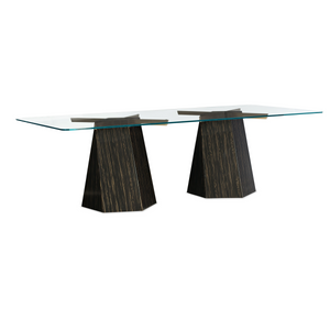 Caracole Vector Dining Table – room setting