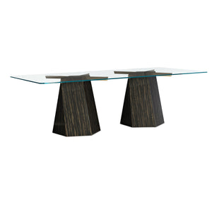 Caracole Vector Dining Table – back view
