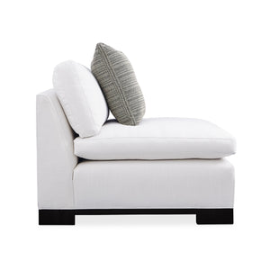 Caracole Refresh Armless Chair – detail