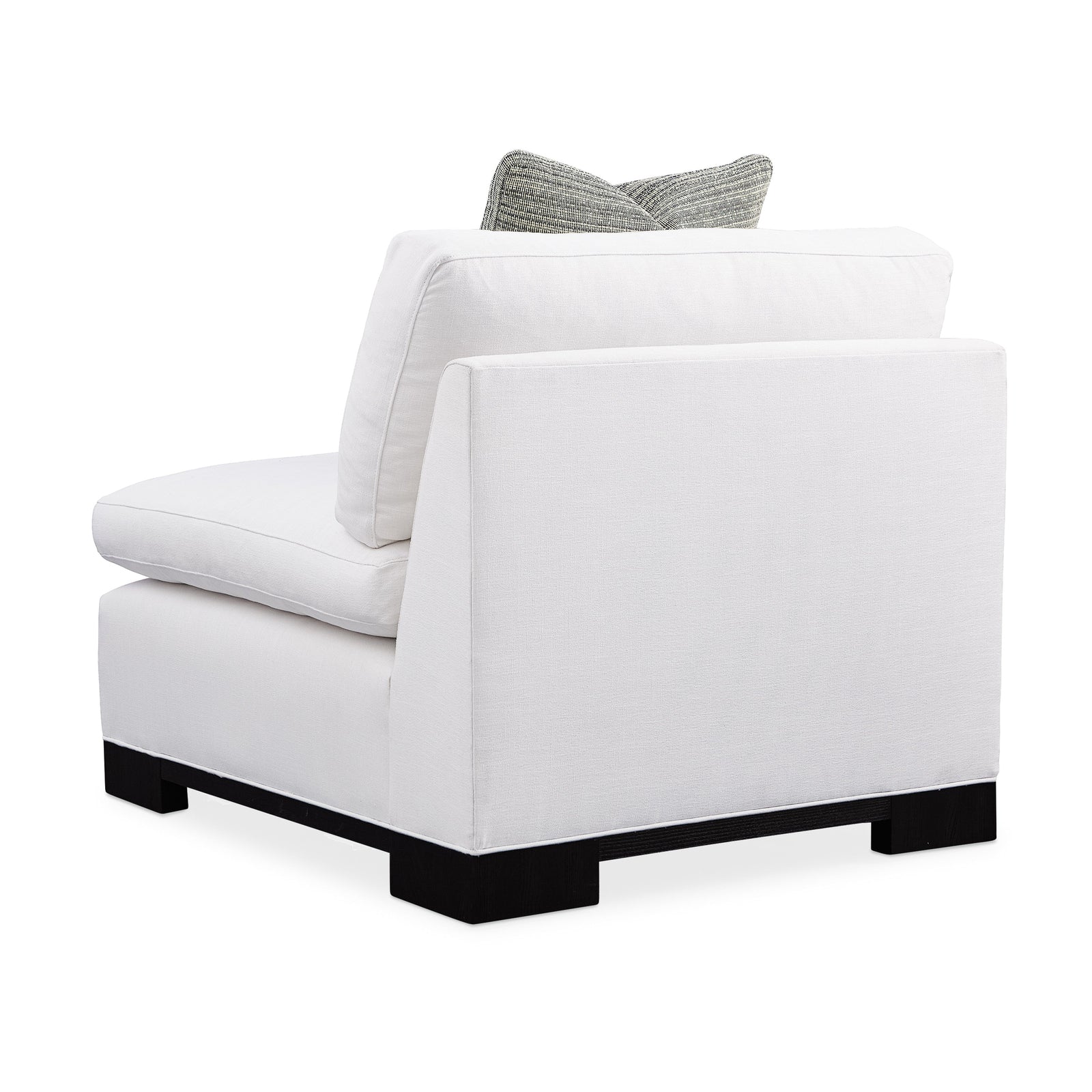 Caracole Refresh Armless Chair – room setting