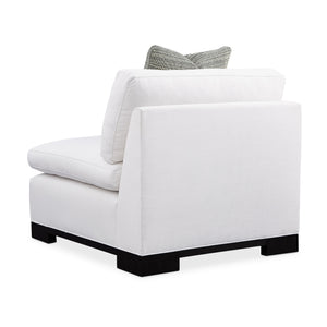 Caracole Refresh Armless Chair – room setting