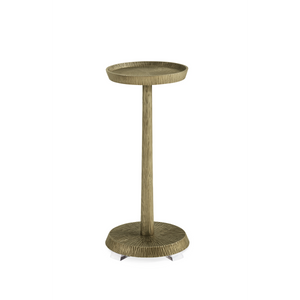 Caracole Remix Metal Spot Table – front view