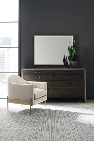 Caracole Remix Rectangle Mirror – angle view