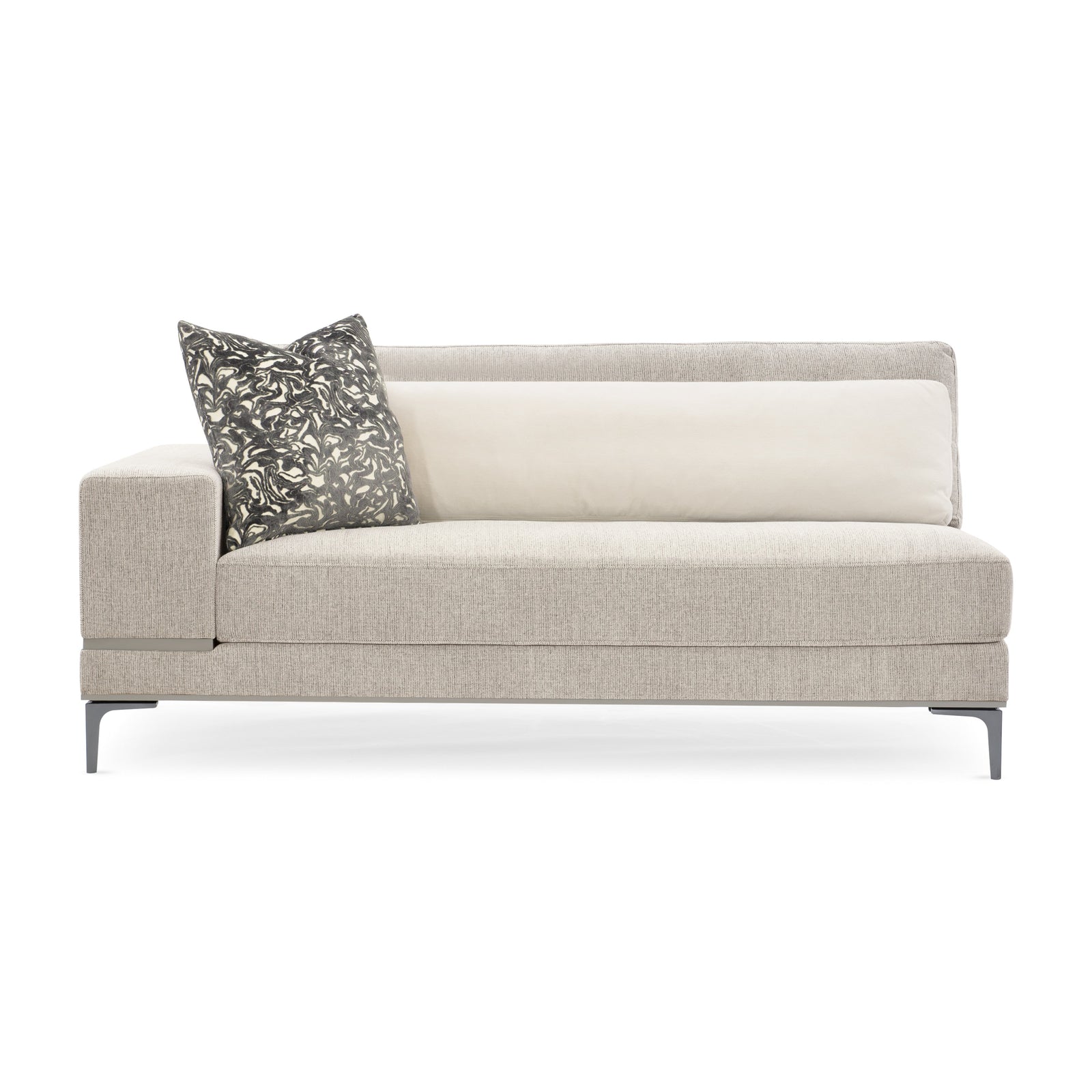Caracole Repetition Left-Arm Facing Loveseat – front view
