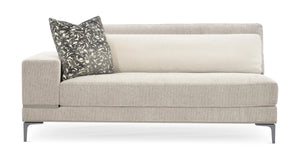 Caracole Repetition Left-Arm Facing Loveseat – angle view