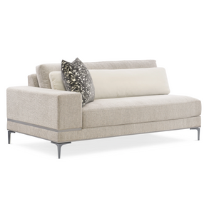 Caracole Repetition Left-Arm Facing Loveseat – side view