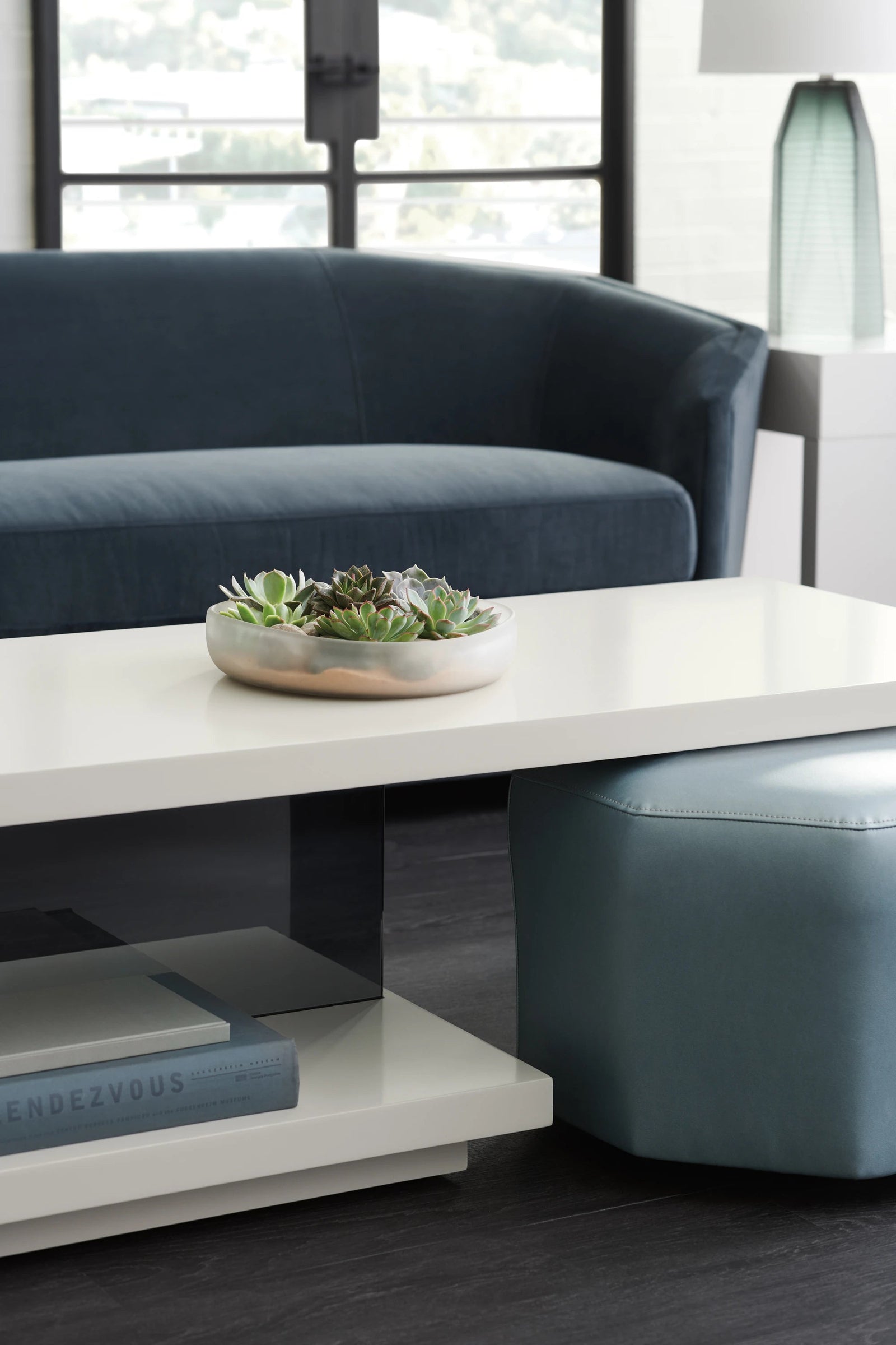 Caracole Expressions Cocktail Table – angle view
