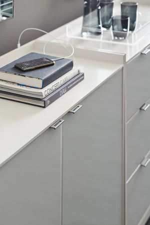Caracole Expressions Door Chest – side view