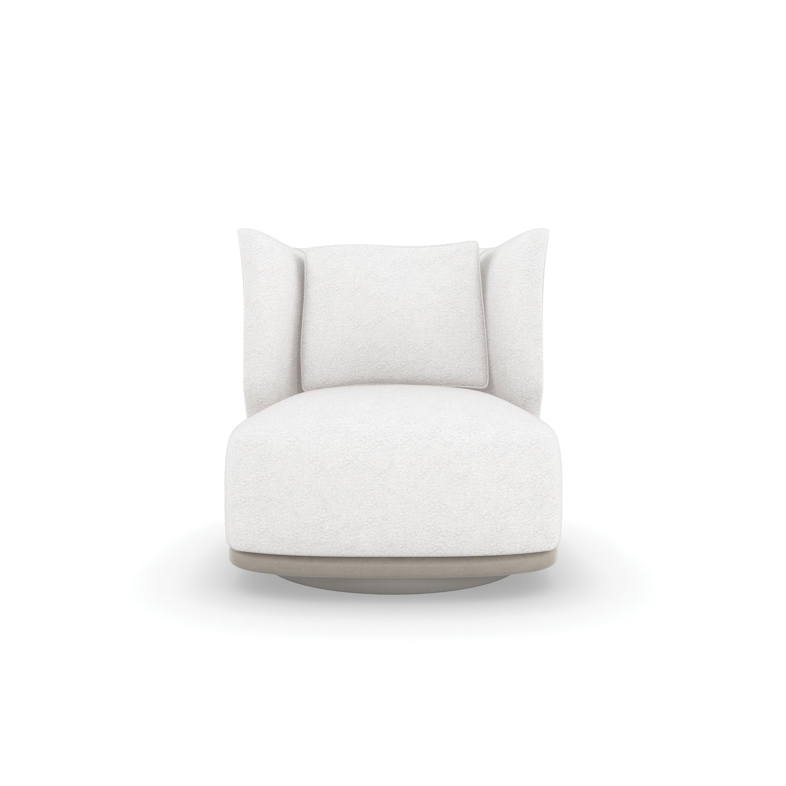 Caracole Seville Swivel Chair – front view
