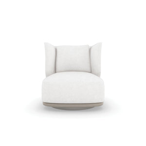Caracole Seville Swivel Chair – front view