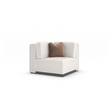Caracole La Moda Corner Chair – front view