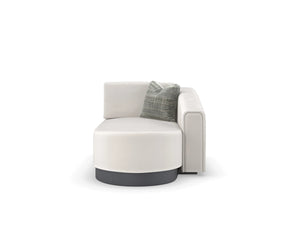 Caracole La Moda Right-Arm Facing Chaise – angle view