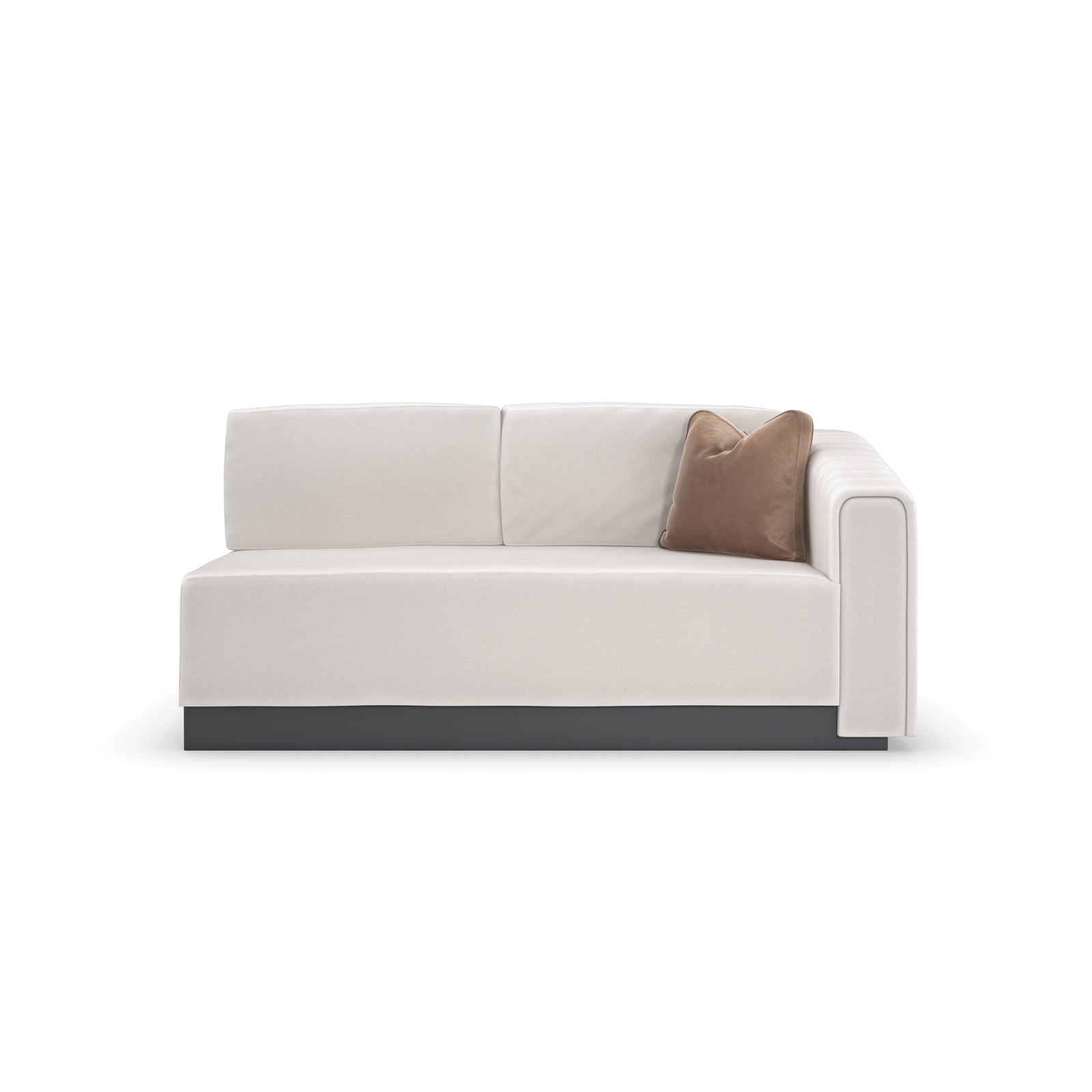 Caracole La Moda Right-Arm Facing Loveseat – front view