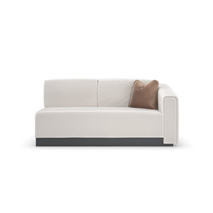 Caracole La Moda Right-Arm Facing Loveseat – front view