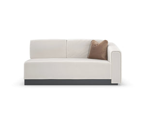 Caracole La Moda Right-Arm Facing Loveseat – angle view