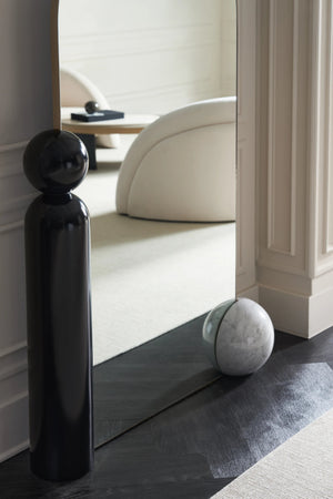 Caracole Balance Floor Mirror – side view