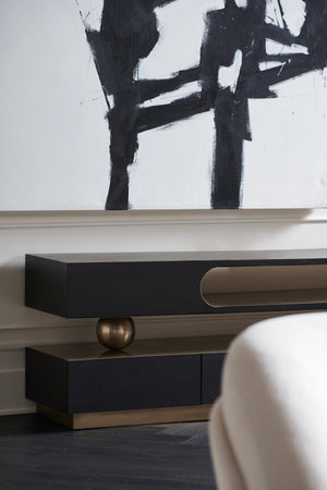 Caracole Harmony Media Console – side view