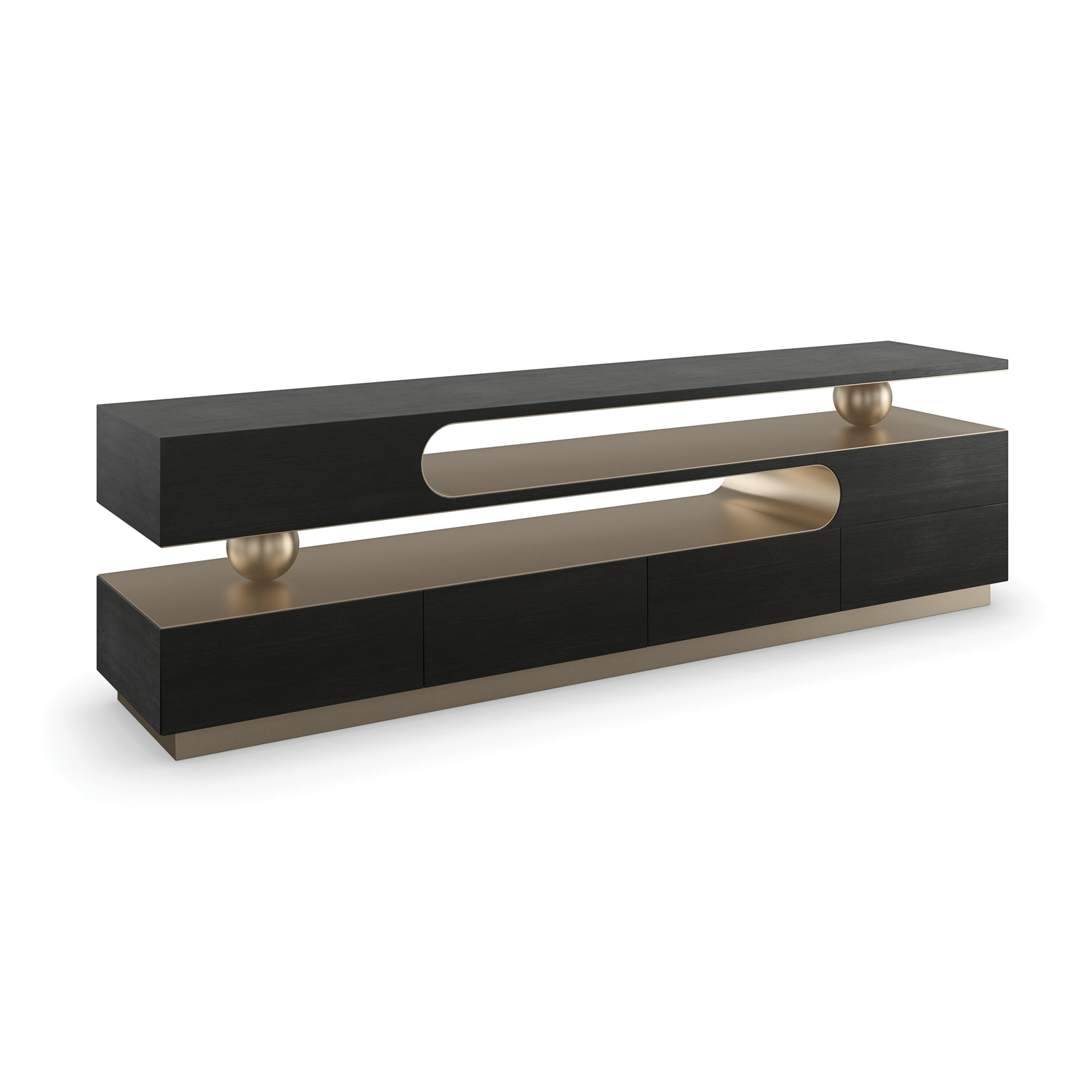 Caracole Harmony Media Console – room setting