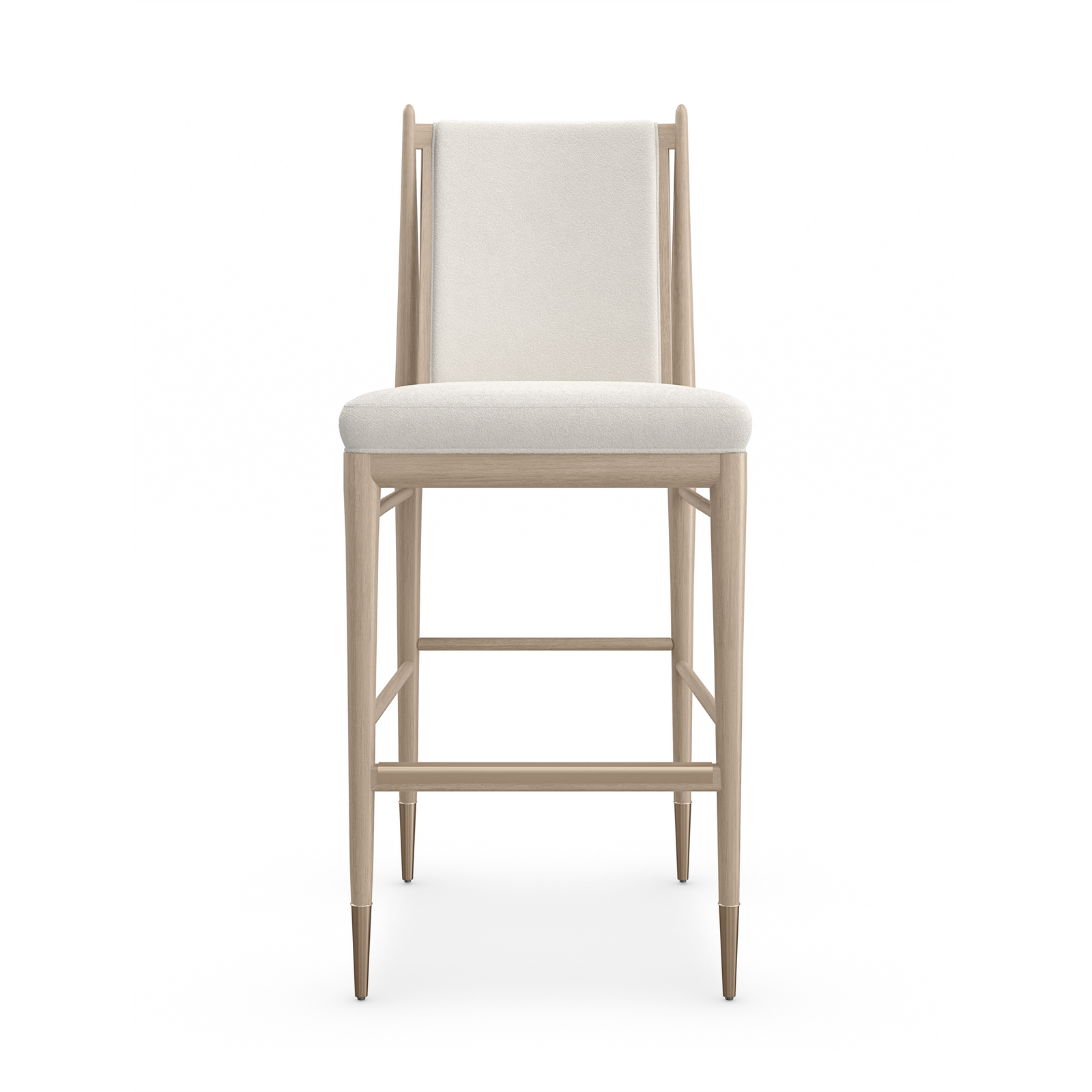 Caracole Unity Bar Stool – front view
