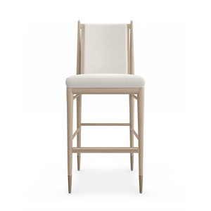 Caracole Unity Bar Stool – front view