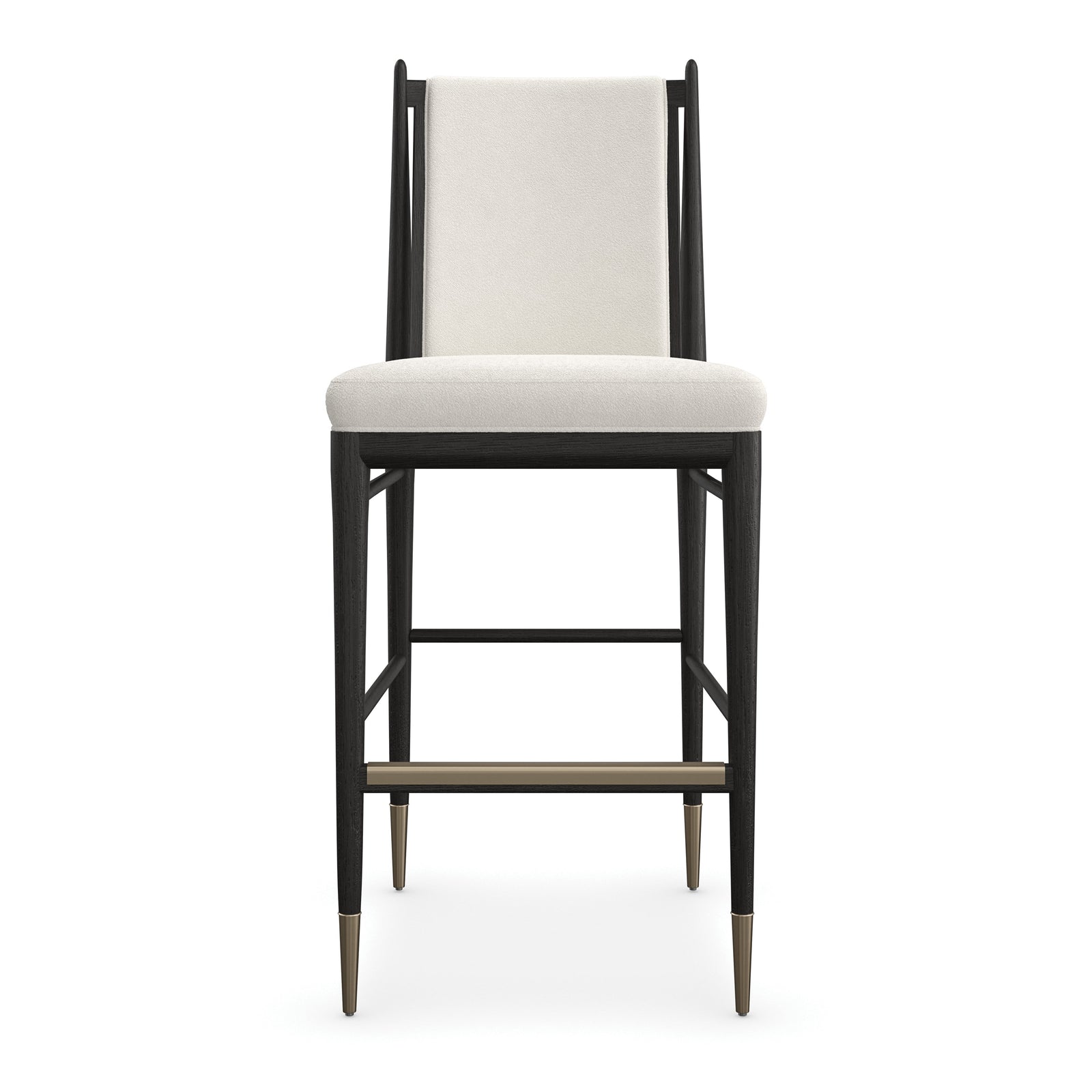Caracole Unity Bar Stool – front view
