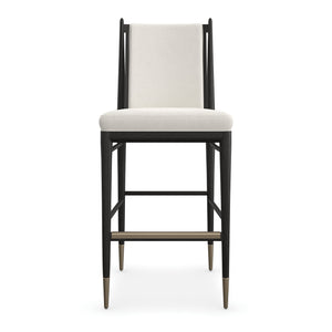 Caracole Unity Bar Stool – front view