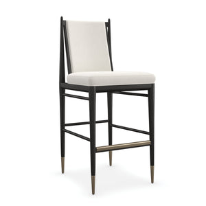 Caracole Unity Bar Stool – angle view